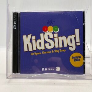 KidSing Volume 1 2‎ CD Set 60 Hymns Choruses Silly Songs Thomas Nelson 2007